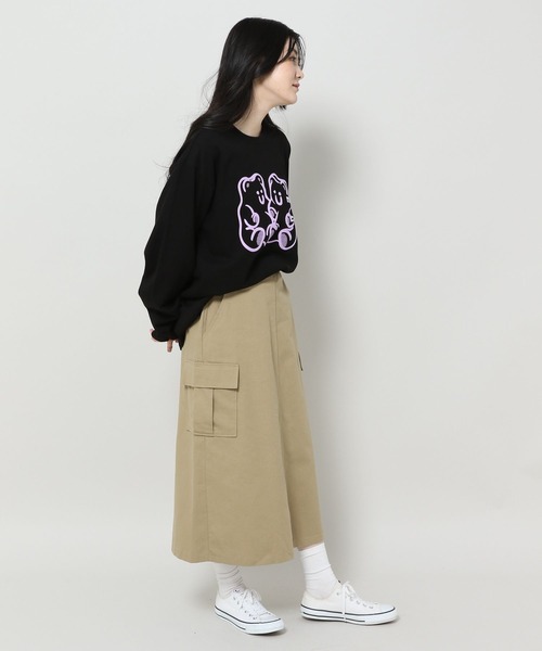 NICE GHOST CLUB(ナイスゴーストクラブ)の「【UNISEX】niceghostclub/GUMMY BEAR長袖Tシャツ 2977362(Tシャツ/カットソー・レディース・ネイビー/ホワイト/ブラック・SMALL/MEDIUM)」の5枚目の写真