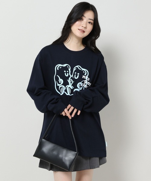 NICE GHOST CLUB(ナイスゴーストクラブ)の「【UNISEX】niceghostclub/GUMMY BEAR長袖Tシャツ 2977362(Tシャツ/カットソー・レディース・ネイビー/ホワイト/ブラック・SMALL/MEDIUM)」の10枚目の写真