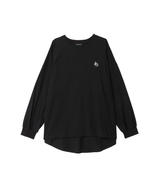 ANDGEEBEE（アンジービー）の「UNISEX バックロゴロンT（Tシャツ/カットソー・レディース・ホワイト/ブラック・FREE）」の19枚目の写真