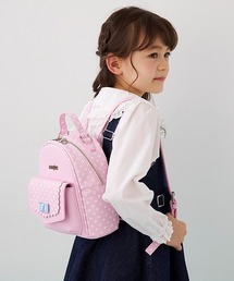 ドット柄　ミニリュック