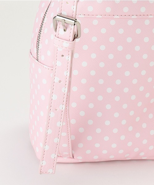 mezzo piano（メゾピアノ）の「ドット柄　ミニリュック（バックパック/リュック・キッズ・ライトピンク/ライトブルー・F）」の11枚目の写真