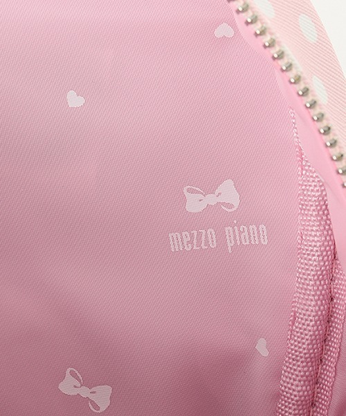 mezzo piano（メゾピアノ）の「ドット柄　ミニリュック（バックパック/リュック・キッズ・ライトピンク/ライトブルー・F）」の13枚目の写真
