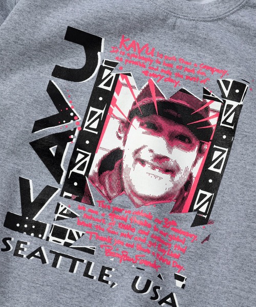 KAVU(カブー)の「KAVU/カブー Barry Tee Sweat/ベイリースウェット(スウェット・メンズ・ホワイト/グレー・X-LARGE/MEDIUM/LARGE)」の8枚目の写真