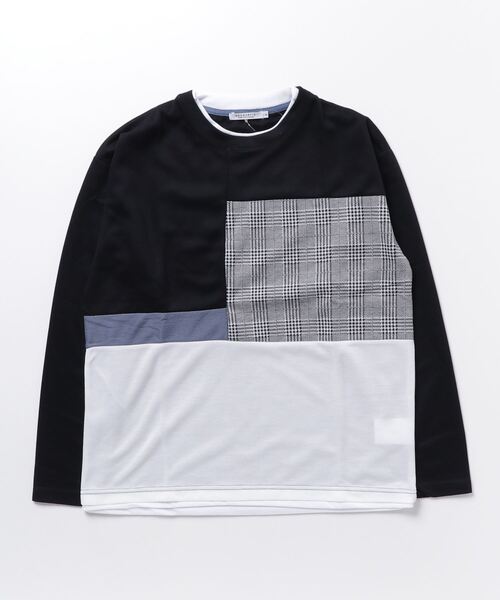ARCADE(アーケード)の「異素材切り替え 長袖カットソー ロングスリーブ Tシャツ NEOSARTIC(Tシャツ/カットソー・メンズ・ベージュ系その他/ブラック系2/ホワイト系2/ホワイト系1/ベージュ系その他2/ブラック系1・L/M/LL)」の11枚目の写真