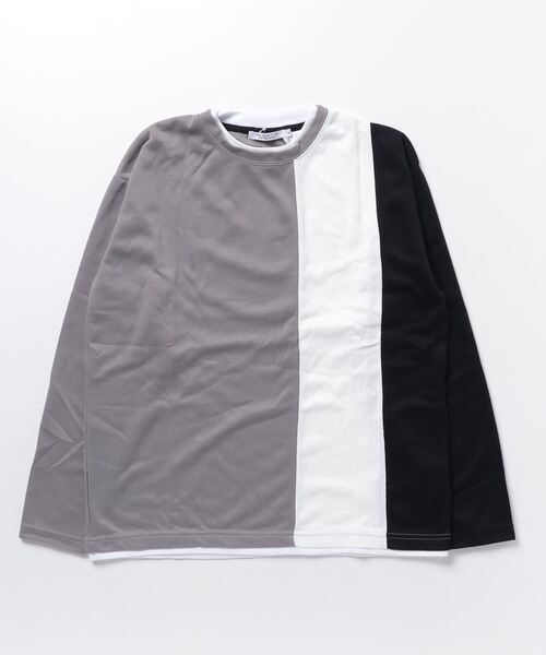 ARCADE(アーケード)の「異素材切り替え 長袖カットソー ロングスリーブ Tシャツ NEOSARTIC(Tシャツ/カットソー・メンズ・ベージュ系その他/ブラック系2/ホワイト系2/ホワイト系1/ベージュ系その他2/ブラック系1・L/M/LL)」の10枚目の写真