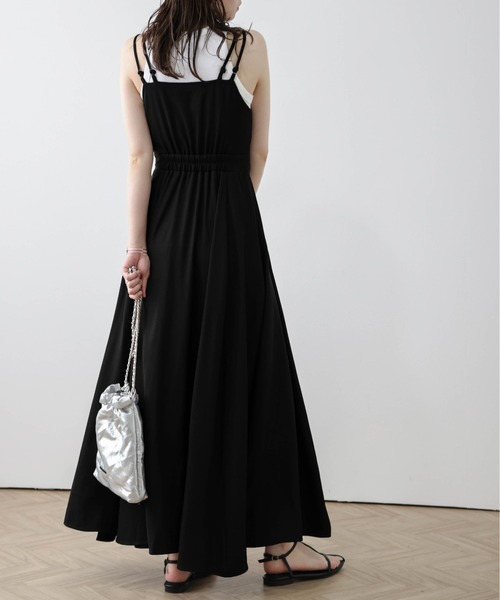 AMELY（エミリー）の「キャミソールワンピース（ワンピース・レディース・ブラウン/チャコール/ベージュ/ブラック/ブラック系/アイボリー系/ブラウン系/ピンク系/ベージュ系・L/M）」の19枚目の写真