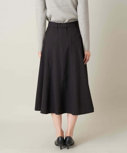 a.v.v（アーヴェヴェ）の「【イージーケア】ウールライク切替フレアスカート（スーツスカート・レディース・ベージュ/ブラック・34/42/38/36/40）」の18枚目の写真
