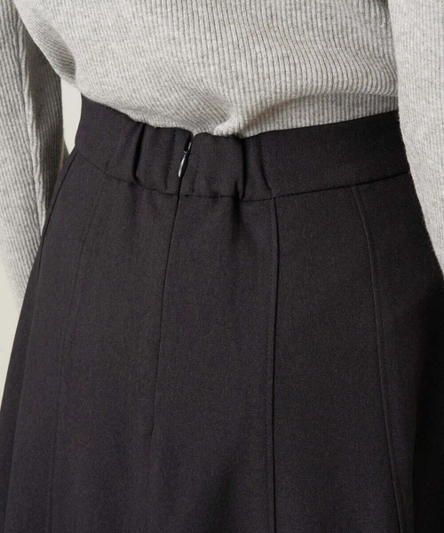 a.v.v（アーヴェヴェ）の「【イージーケア】ウールライク切替フレアスカート（スーツスカート・レディース・ベージュ/ブラック・34/42/38/36/40）」の19枚目の写真