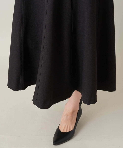 a.v.v（アーヴェヴェ）の「【イージーケア】ウールライク切替フレアスカート（スーツスカート・レディース・ベージュ/ブラック・34/42/38/36/40）」の22枚目の写真