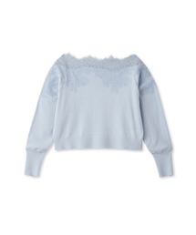 0*︎様 CELFORD　セルフォード　刺繍レースニット　プルオーバー　36　タ CELFORD（セルフォード）の「レース刺繍ニットプルオーバー（ニット