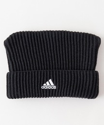 【ADIDAS/アディダス】ネコミミニットキャップ ブランドロゴ刺繍