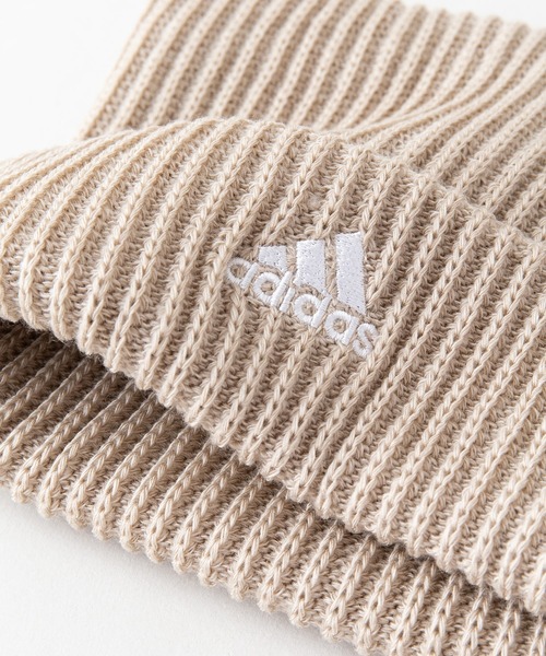 adidas（アディダス）の「【ADIDAS/アディダス】ネコミミニットキャップ　ブランドロゴ刺繍（ニットキャップ/ビーニー・レディース・ホワイト/ベージュ/ブラック/ピンク・FREE）」の10枚目の写真
