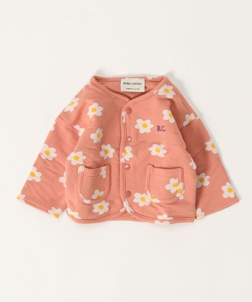 【セール】Baby Little Flower buttonned sweatshirt（スウェット）｜BOBO CHOSES（ボボショーズ）