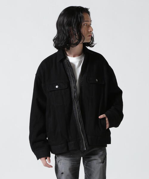 LUSOR（ルーソル）の「LUSOR（ルーソル）G x MA1 JACKET（MA-1・メンズ・ブラック・F）」の2枚目の写真