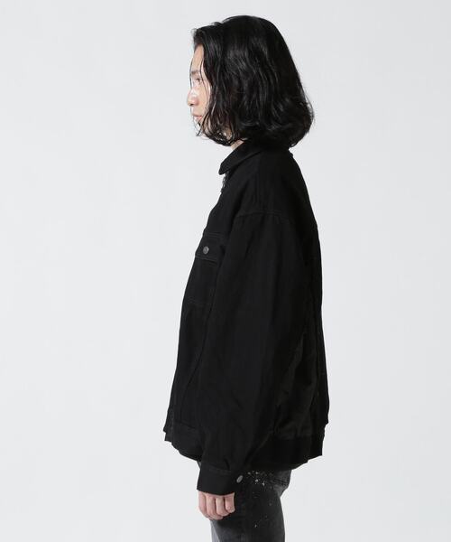 LUSOR（ルーソル）の「LUSOR（ルーソル）G x MA1 JACKET（MA-1・メンズ・ブラック・F）」の3枚目の写真