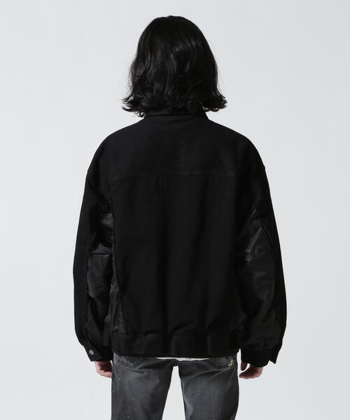LUSOR（ルーソル）の「LUSOR（ルーソル）G x MA1 JACKET（MA-1・メンズ・ブラック・F）」の4枚目の写真