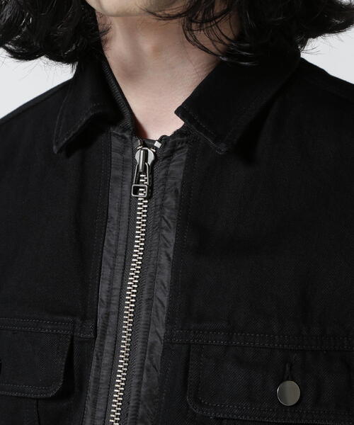 LUSOR（ルーソル）の「LUSOR（ルーソル）G x MA1 JACKET（MA-1・メンズ・ブラック・F）」の5枚目の写真