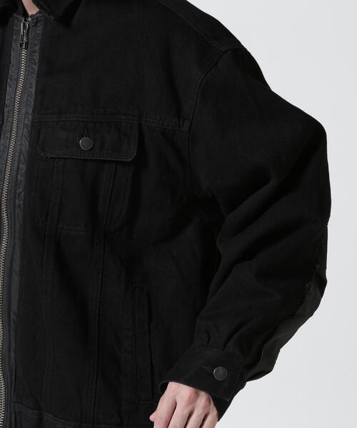 LUSOR（ルーソル）の「LUSOR（ルーソル）G x MA1 JACKET（MA-1・メンズ・ブラック・F）」の6枚目の写真