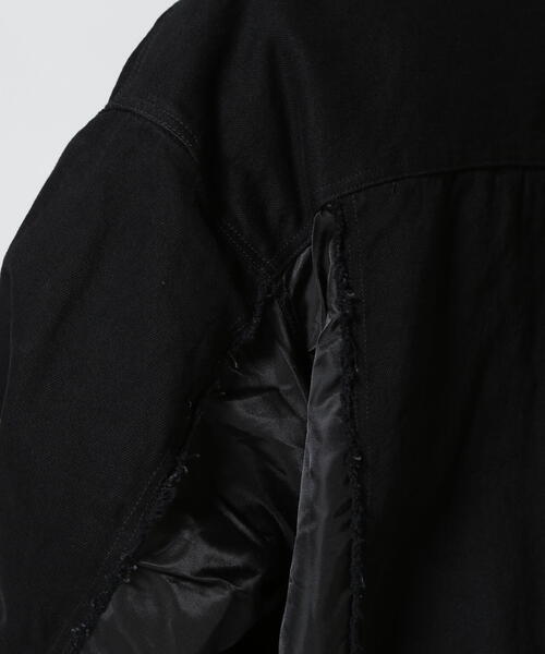 LUSOR（ルーソル）の「LUSOR（ルーソル）G x MA1 JACKET（MA-1・メンズ・ブラック・F）」の9枚目の写真