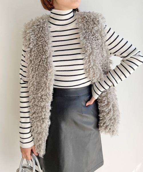 LOWRYS FARM（ローリーズファーム）の「アソートミニスカート　988186（スカート・レディース・アイボリー/ブラック/ネイビー/ブラック系その他・FREE）」の5枚目の写真