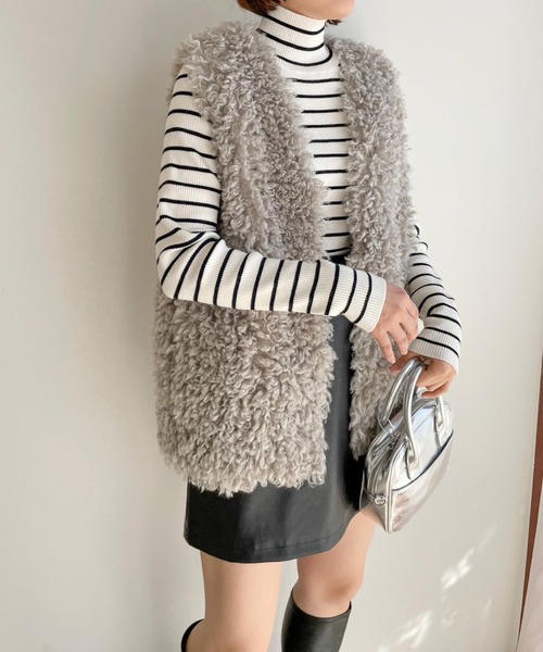 LOWRYS FARM（ローリーズファーム）の「アソートミニスカート　988186（スカート・レディース・アイボリー/ブラック/ネイビー/ブラック系その他・FREE）」の6枚目の写真