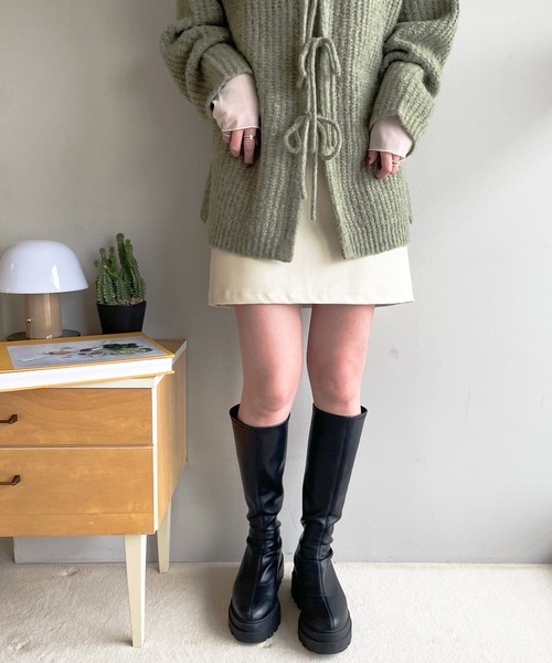 LOWRYS FARM（ローリーズファーム）の「アソートミニスカート　988186（スカート・レディース・アイボリー/ブラック/ネイビー/ブラック系その他・FREE）」の22枚目の写真