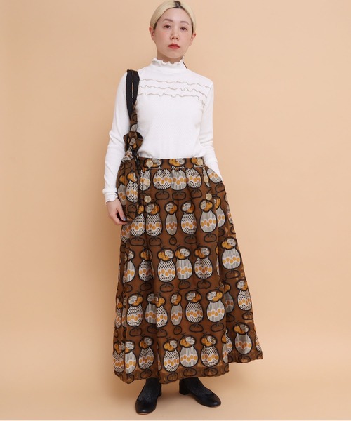 peu pres（プープレ）の「配色メロウタックテレコ長袖（Tシャツ/カットソー・レディース・ホワイト/ブラック・FREE）」の20枚目の写真