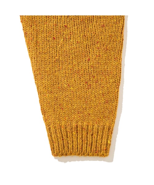 POLeR(ポーラー)の「POLER MIX TWEED ELBOW PATCH KNIT(ポーラー ミックスツイード エルボー パッチ ニット)(ニット/セーター・メンズ・グリーン/キャメル・MEDIUM/LARGE/X-LARGE)」の12枚目の写真
