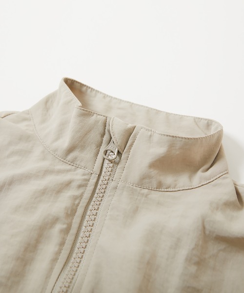 devirock（デビロック）の「撥水 ナイロン ウインドブレーカー（ナイロンジャケット・キッズ・スミクロ/グレー系1/グリーン系6/ピンク系7/ブルー系その他3・150cm/160cm/140cm/120cm/130cm/100cm/110cm）」の14枚目の写真