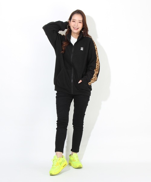 BABYDOLL（ベビードール）の「親子お揃い ヒョウ柄切替ジャケット