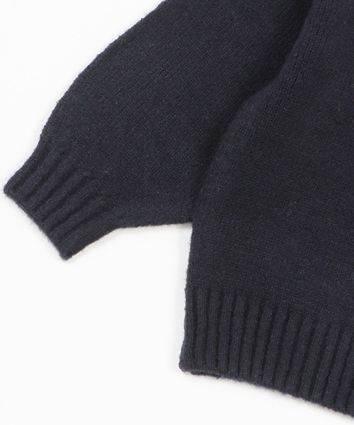 petit main（プティマイン）の「【フワもちっと/リンク】アソートニット（ニット/セーター・キッズ・ネイビー/オフホワイト/ライトピンク/ライトベージュ・S/M/L）」の10枚目の写真