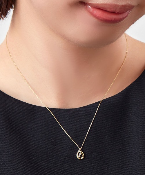 【Vendome Aoyama】K18 ダイヤモンドネックレス⟡.· K18YG ダイヤモンド ネックレス AGVN667745DI