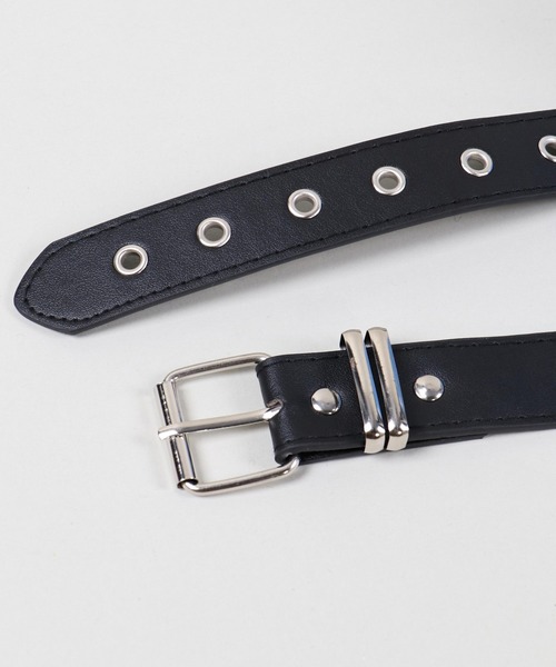 SPINNS(スピンズ)の「ハトメ細ベルト(ベルト・レディース・ブラック系その他/ブラック系その他2・ONESIZE)」の10枚目の写真