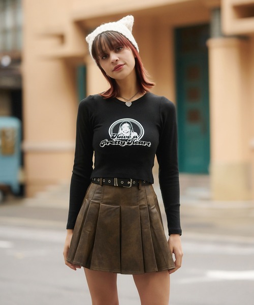 SPINNS(スピンズ)の「ハトメ細ベルト(ベルト・レディース・ブラック系その他/ブラック系その他2・ONESIZE)」の7枚目の写真