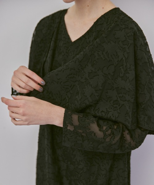 manana suerte(マニャーナスエルテ)の「SPECIAL EDITION ジャガードレース2WAYワンピース(ワンピース・レディース・ブラック・FREE)」の12枚目の写真