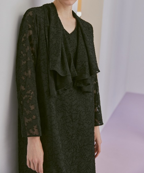 manana suerte(マニャーナスエルテ)の「SPECIAL EDITION ジャガードレース2WAYワンピース(ワンピース・レディース・ブラック・FREE)」の10枚目の写真