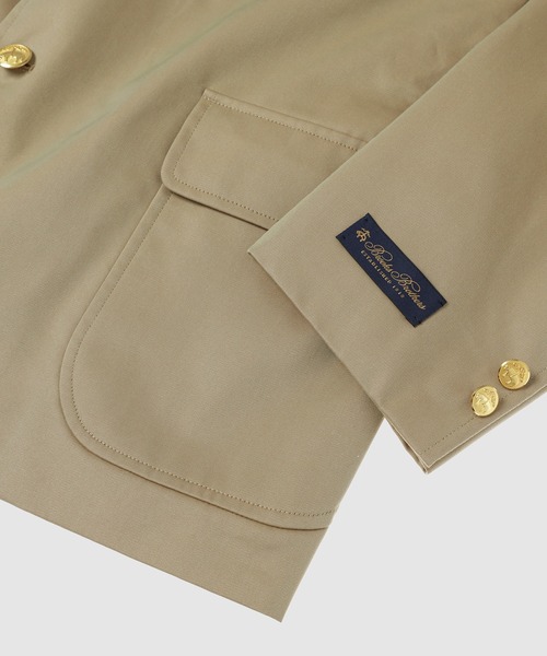 【BROOKS BROTHERS】テーラード ジャケット ベージュ 春夏　シルク eYe JUNYA WATANABE MAN（アイジュンヤワタナベマン）の