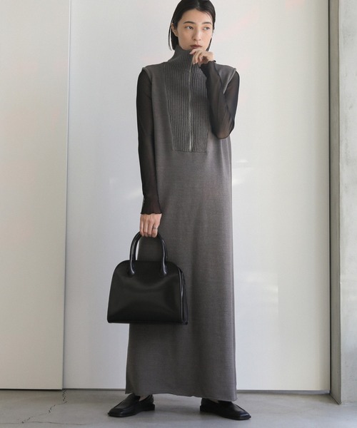 select MOCA(セレクトモカ)の「スクエアボストンバッグ(ボストンバッグ・レディース・オフホワイト/ブラック・FREE)」の4枚目の写真