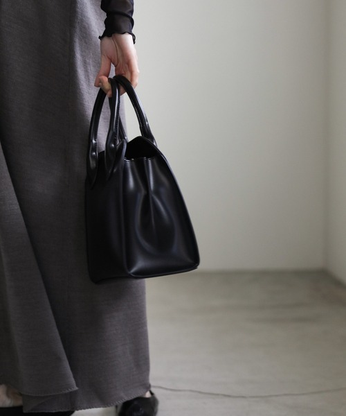 select MOCA(セレクトモカ)の「スクエアボストンバッグ(ボストンバッグ・レディース・オフホワイト/ブラック・FREE)」の19枚目の写真