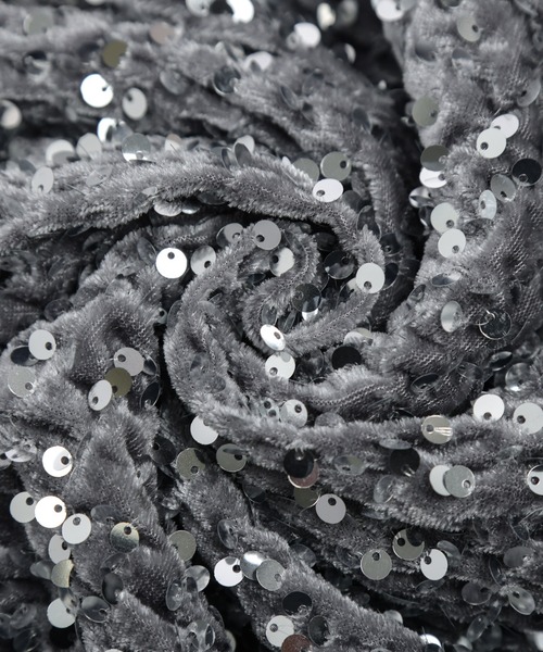 AMELY（エミリー）の「スパンコールロングスカート（スカート・レディース・グレー/ブラック・フリー）」の22枚目の写真