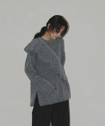 hellam（へラム）の「3WAYフリルニットセット（ニット/セーター）」