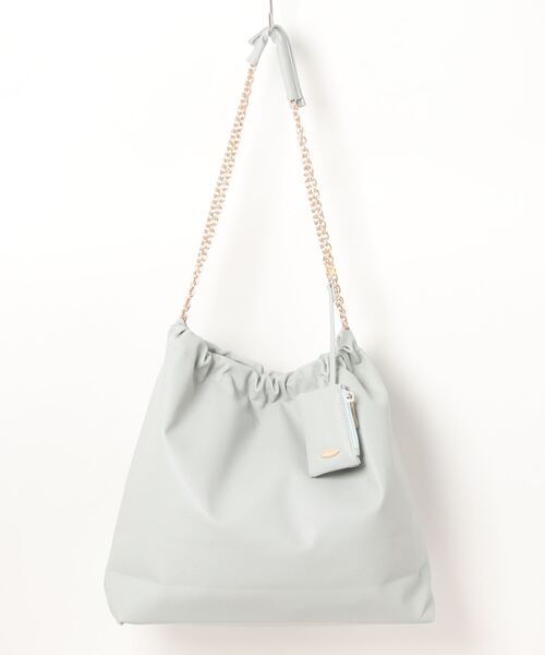 ☆関税込☆ ★CKJ チェーンポーチトートバッグ★ 在庫商品】がま口付き2styleトートバッグ【Sarei MONTANA】※持ち