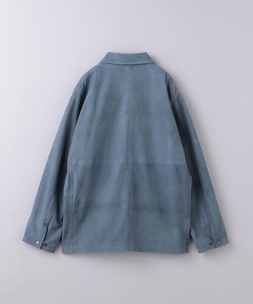 UNITED ARROWS（ユナイテッドアローズ）の「ラムスエード カバーオール（カバーオール・メンズ・ロイヤルブルー・S/M/L）」の7枚目の写真