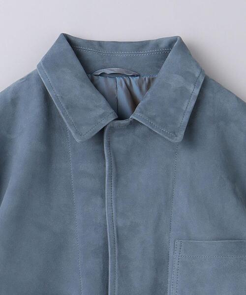 UNITED ARROWS（ユナイテッドアローズ）の「ラムスエード カバーオール（カバーオール・メンズ・ロイヤルブルー・S/M/L）」の8枚目の写真