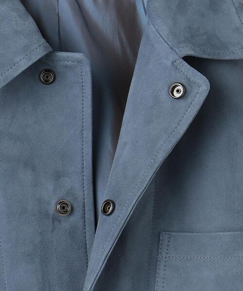 UNITED ARROWS（ユナイテッドアローズ）の「ラムスエード カバーオール（カバーオール・メンズ・ロイヤルブルー・S/M/L）」の13枚目の写真