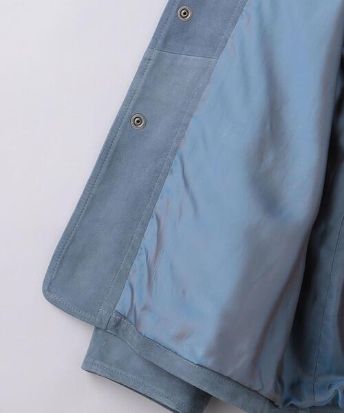 UNITED ARROWS（ユナイテッドアローズ）の「ラムスエード カバーオール（カバーオール・メンズ・ロイヤルブルー・S/M/L）」の16枚目の写真