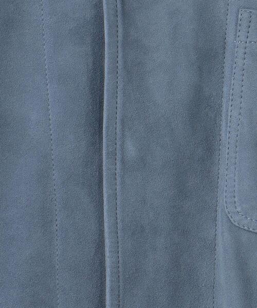 UNITED ARROWS（ユナイテッドアローズ）の「ラムスエード カバーオール（カバーオール・メンズ・ロイヤルブルー・S/M/L）」の17枚目の写真