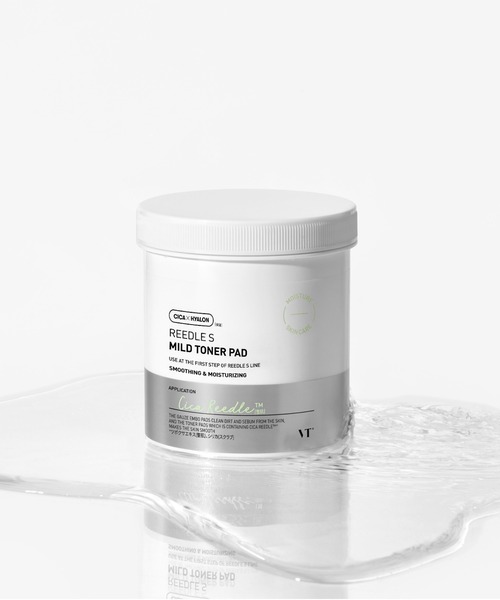 VT（ブイティー）の「VT リードルS マイルドトナーパッド（化粧水・レディース・その他・FREE）」の2枚目の写真