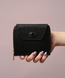 MIAN （ミアン）の「【MIAN】ストーン付き二つ折りウォレット AMATYLLIS 2231-900-2（財布・レディース）」