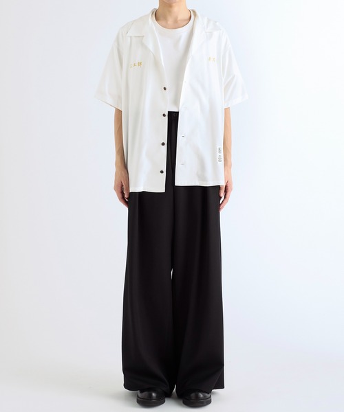 sulvam(サルバム)の「【sulvam/サルバム】sulvam×KOZABURO 刺繍スカ解禁シャツ(シャツ/ブラウス・メンズ・ホワイト/ブラック・S/M)」の20枚目の写真